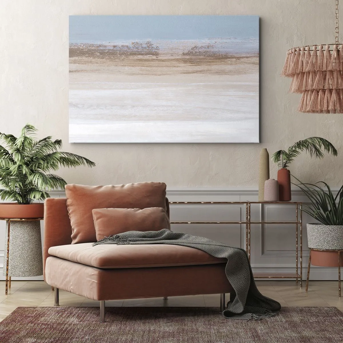 Quadro em tela - Paisagem ambígua - 100x70 cm