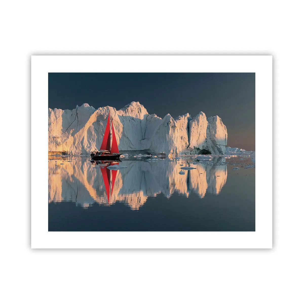 Pôster - No fim do mundo - 50x40 cm