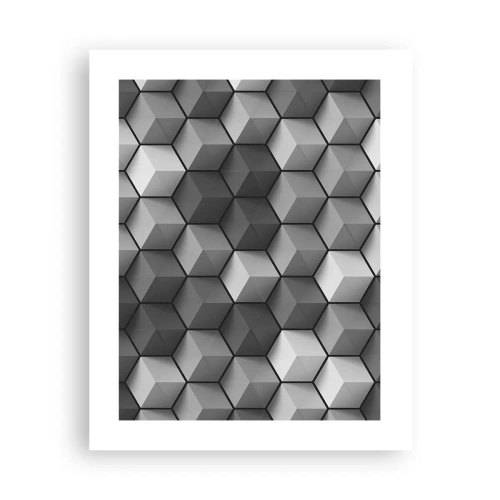 Pôster - Quebra-cabeça cubista - 40x50 cm