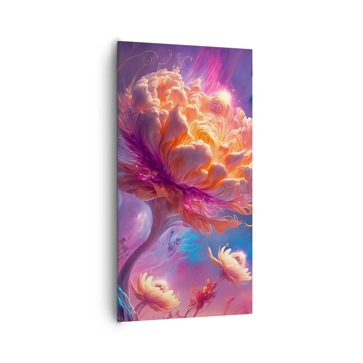 Quadro em tela - Outro mundo - 65x120 cm