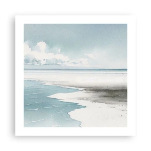 Pôster - Maré suave - 50x50 cm