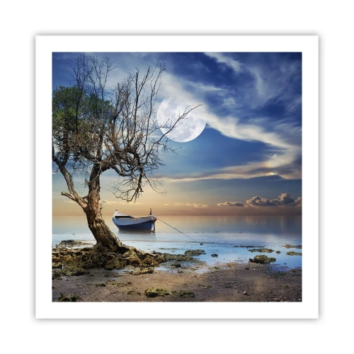 Pôster - É este o fim ou o começo? - 60x60 cm