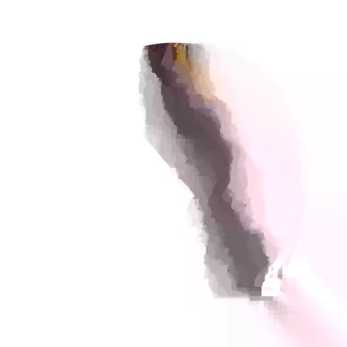 Relógio de parede - Relógio em vidro - O que estás a pensar - 40x40 cm