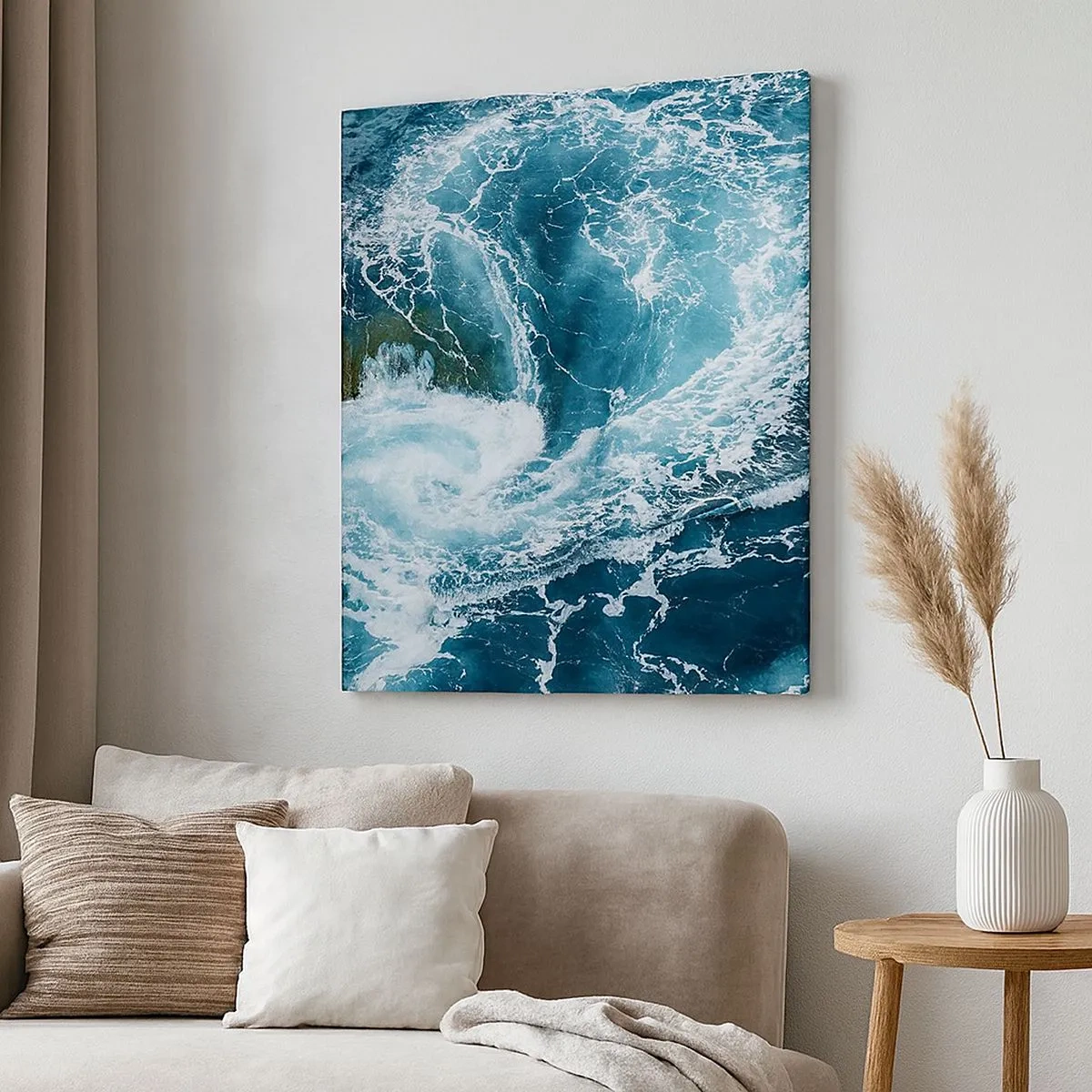 Quadro em tela - Portões para o Interior da Terra - 30x30 cm