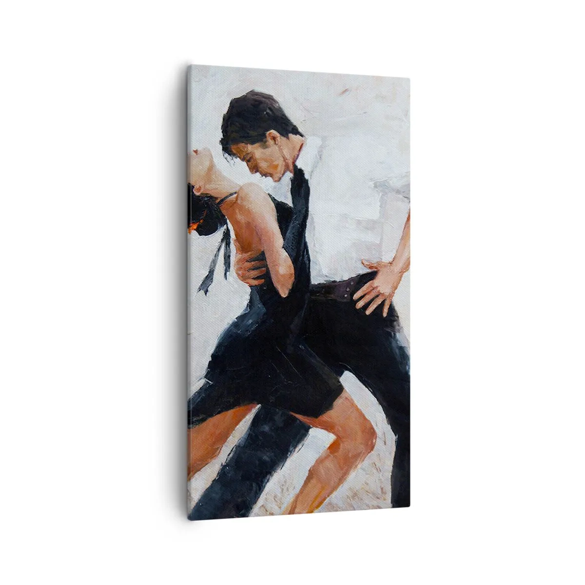 Quadro em tela - O tango dos meus sonhos - 55x100 cm