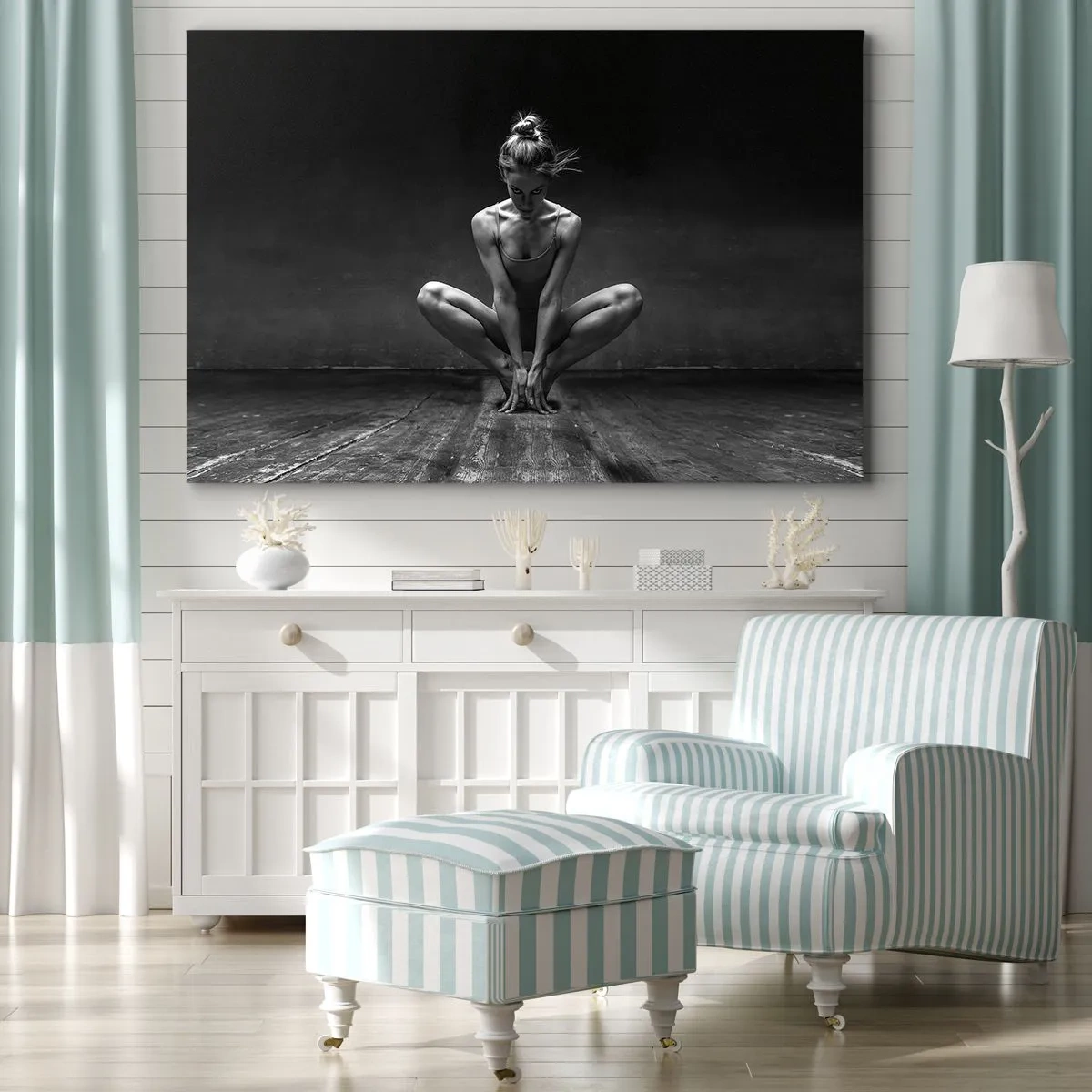 Quadro em tela - A energia da dança - 120x80 cm