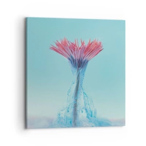 Quadro em tela - Num abraço revigorante - 70x70 cm