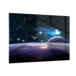 Quadro em vidro - Ainda sozinhos? - 100x70 cm