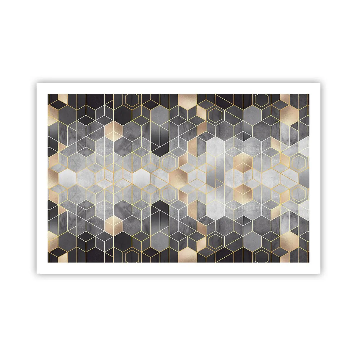 Pôster - Composição do diamante - 91x61 cm