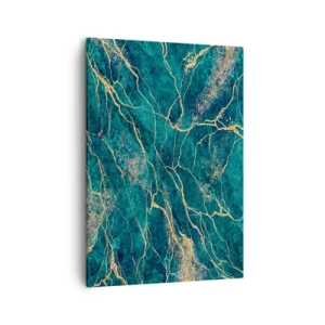 Quadro em tela - Veia dourada - 50x70 cm