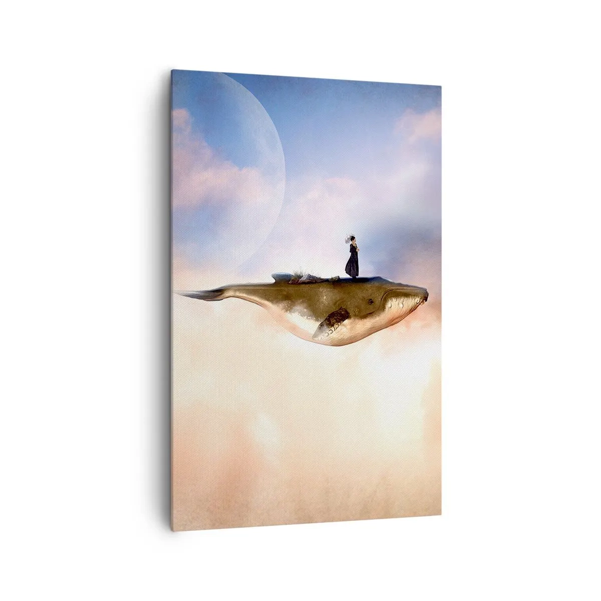 Quadro em tela - Uma viagem surreal - 80x120 cm