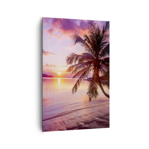 Quadro em tela - Felicidade no horizonte - 80x120 cm