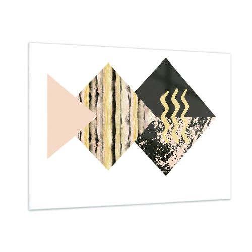Quadro em vidro - Não é tão simples assim - 100x70 cm