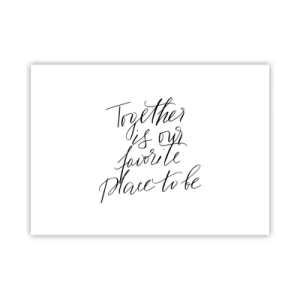 Pôster - Também sente isso? - 70x50 cm