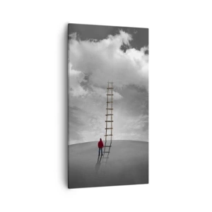 Quadro em tela - Tudo é possível - 55x100 cm