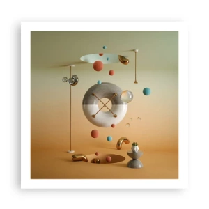 Pôster - Nada pode acontecer - 60x60 cm