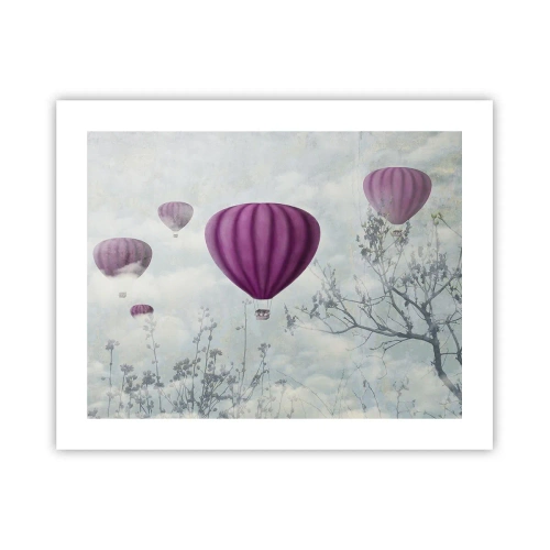 Pôster - Como navios no céu - 50x40 cm