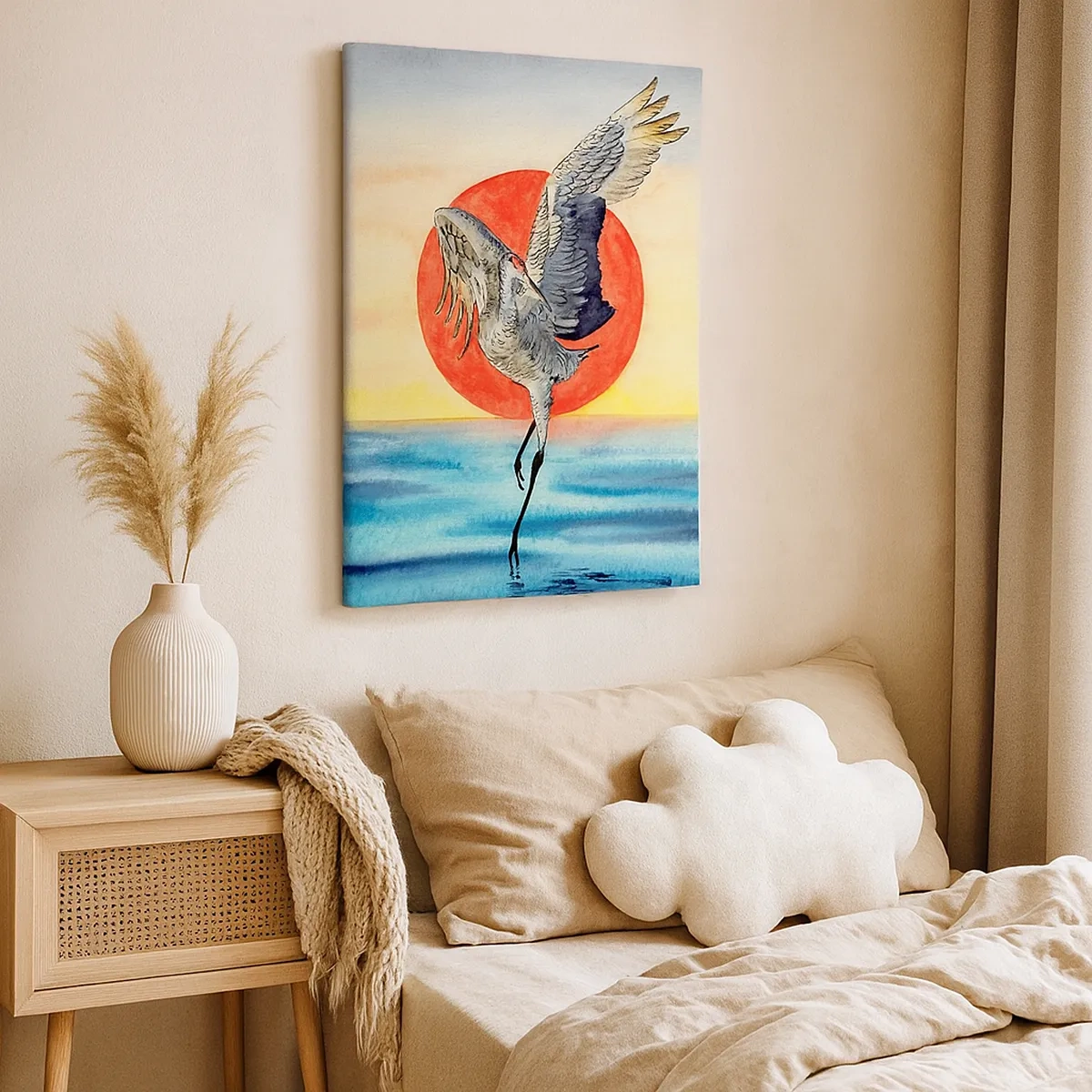 Quadro em tela - É hora de voltar - 50x70 cm