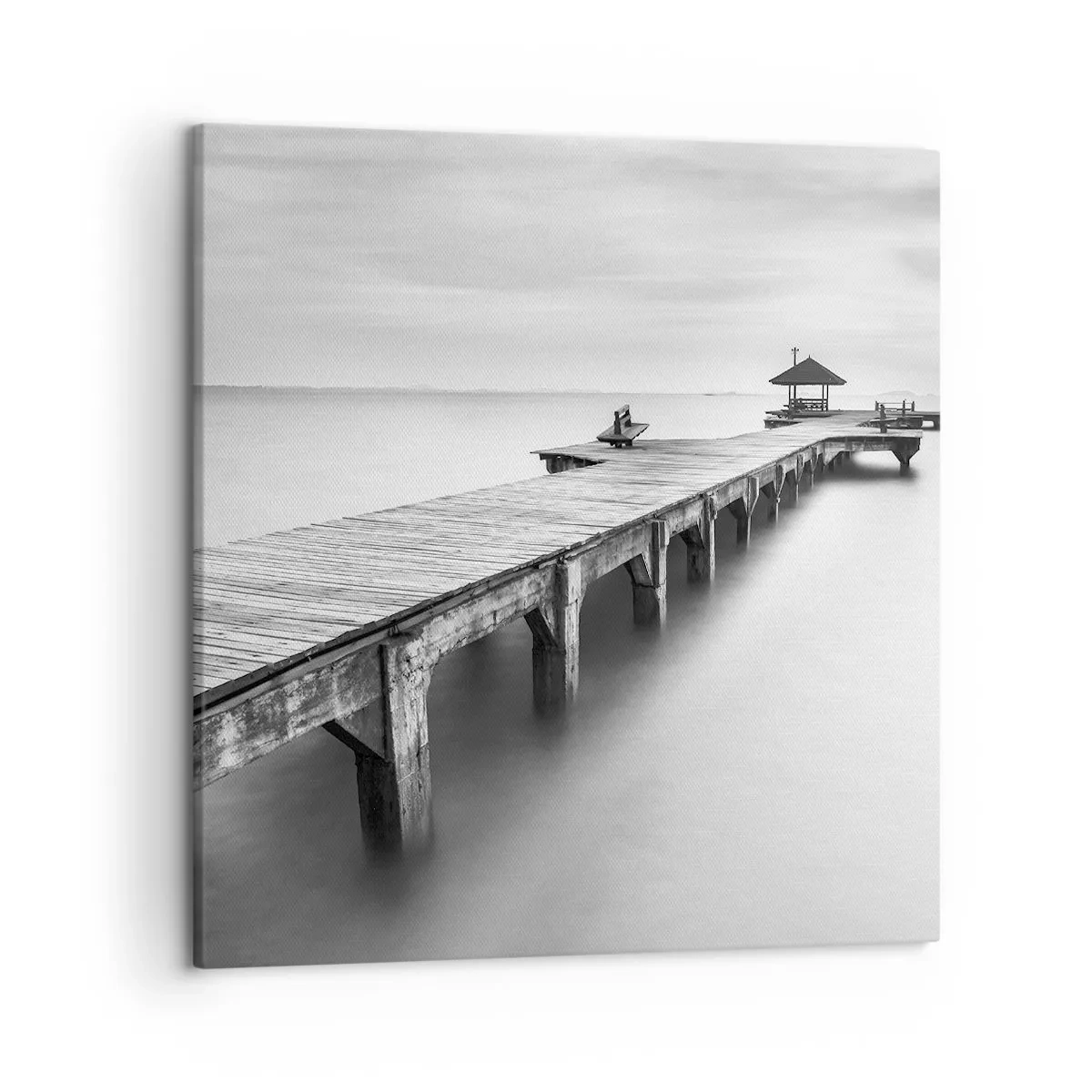 Quadro em tela - Para longe - 50x50 cm