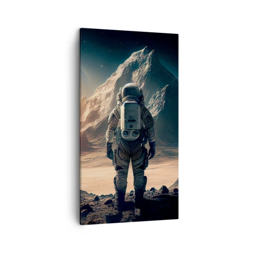 Quadro em tela - Novo desafio - 45x80 cm