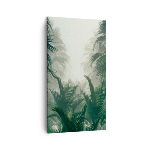 Quadro em tela - Mistério tropical - 45x80 cm