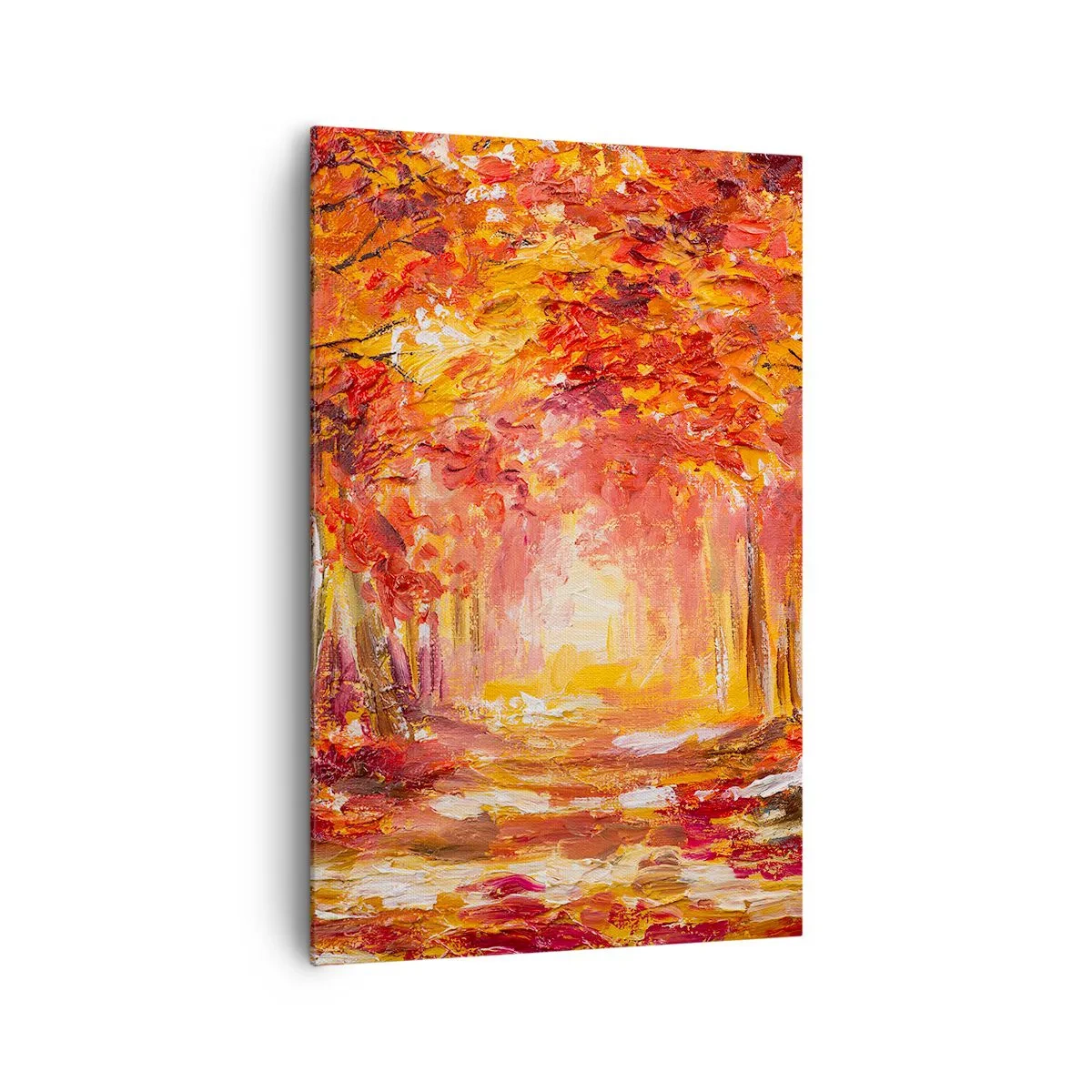 Quadro em tela - Floresta de cobre - 80x120 cm