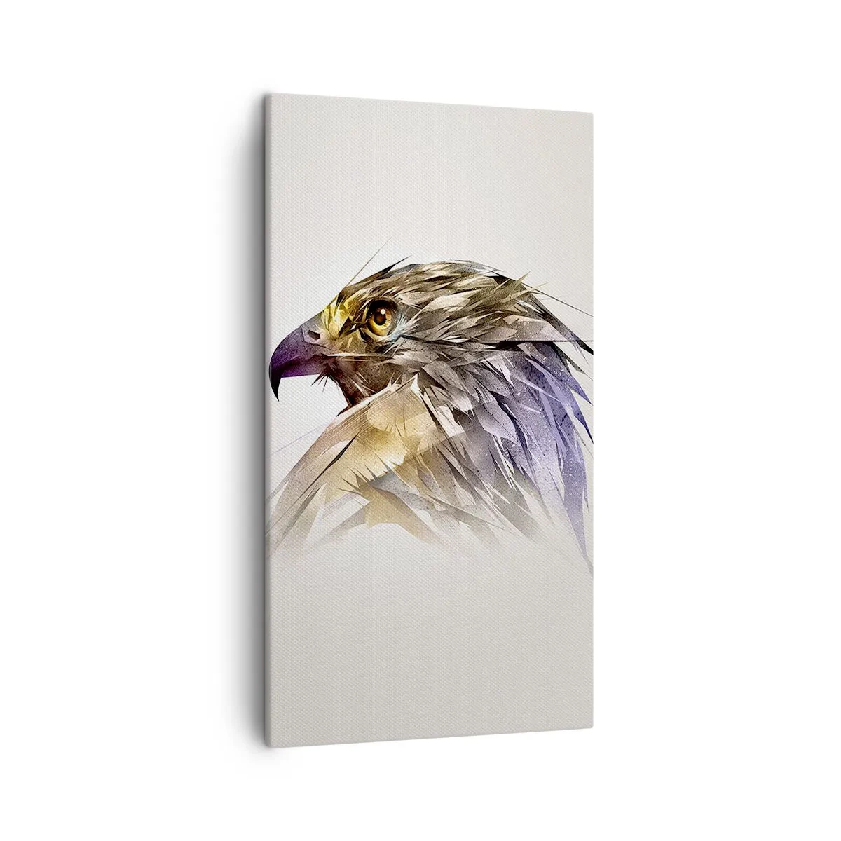 Quadro em tela - Retrato de um guerreiro - 45x80 cm