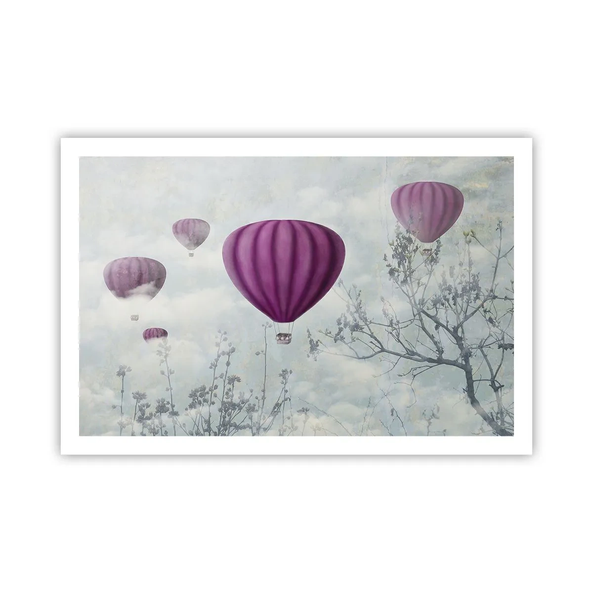 Pôster - Como navios no céu - 91x61 cm