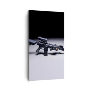 Quadro em tela - O Cavaleiro das Trevas - 45x80 cm