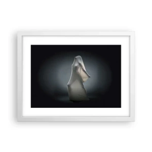 Pôster em moldura branca - Desejos ocultos - 40x30 cm