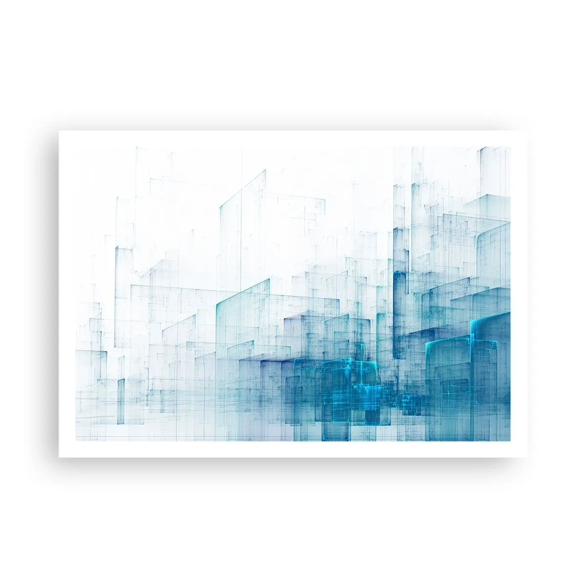 Pôster - Como o espaço ficou - 100x70 cm