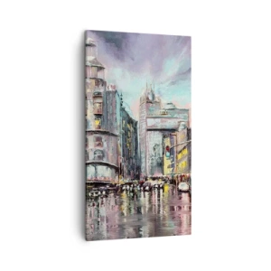 Quadro em tela - Será uma noite de sucesso - 45x80 cm