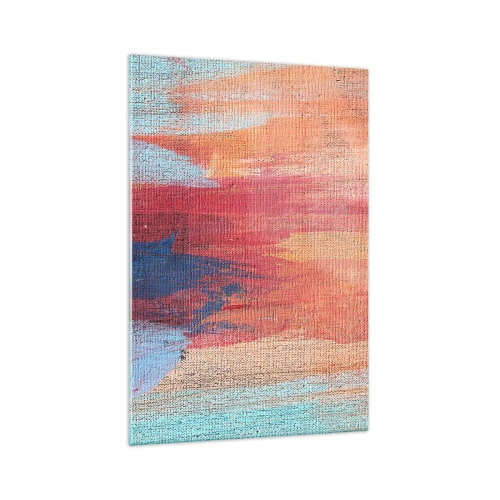 Quadro em vidro - Flutuar pelo arco-íris - 70x100 cm