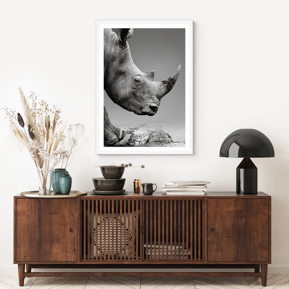 Pôster em moldura branca - Força imparável - 70x100 cm