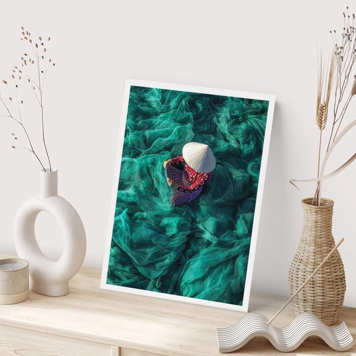 Pôster - Num mar de redes - 61x91 cm