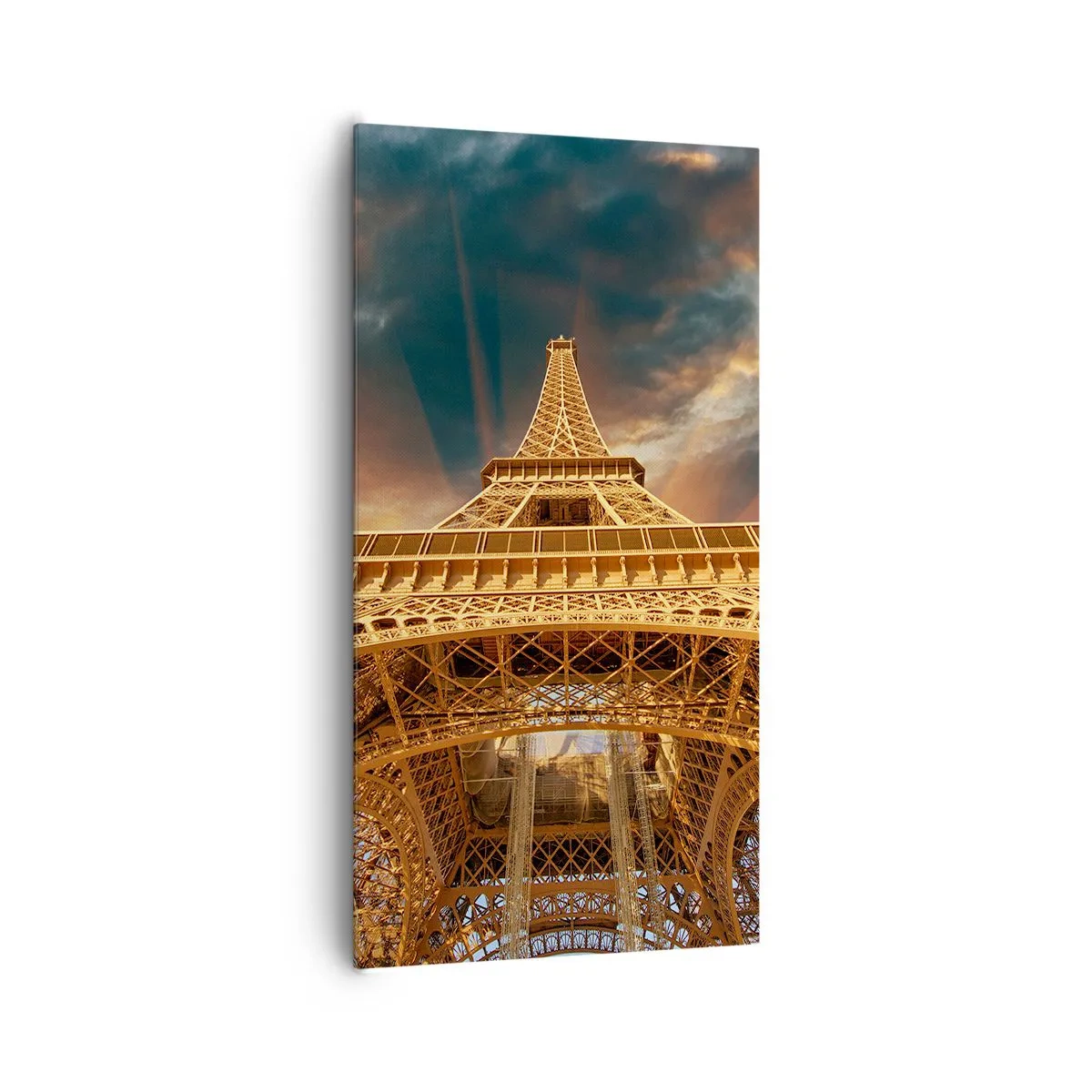 Quadro em tela - Como a humanidade chegou ao céu - 65x120 cm