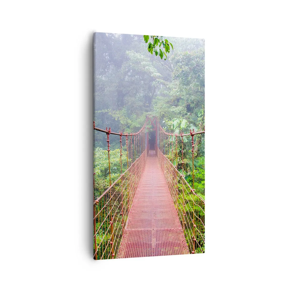 Quadro em tela - Suspenso acima das copas - 55x100 cm