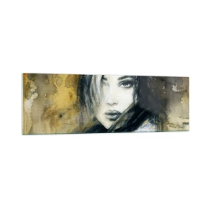 Quadro em vidro - Mais inocente ou sensual? - 160x50 cm