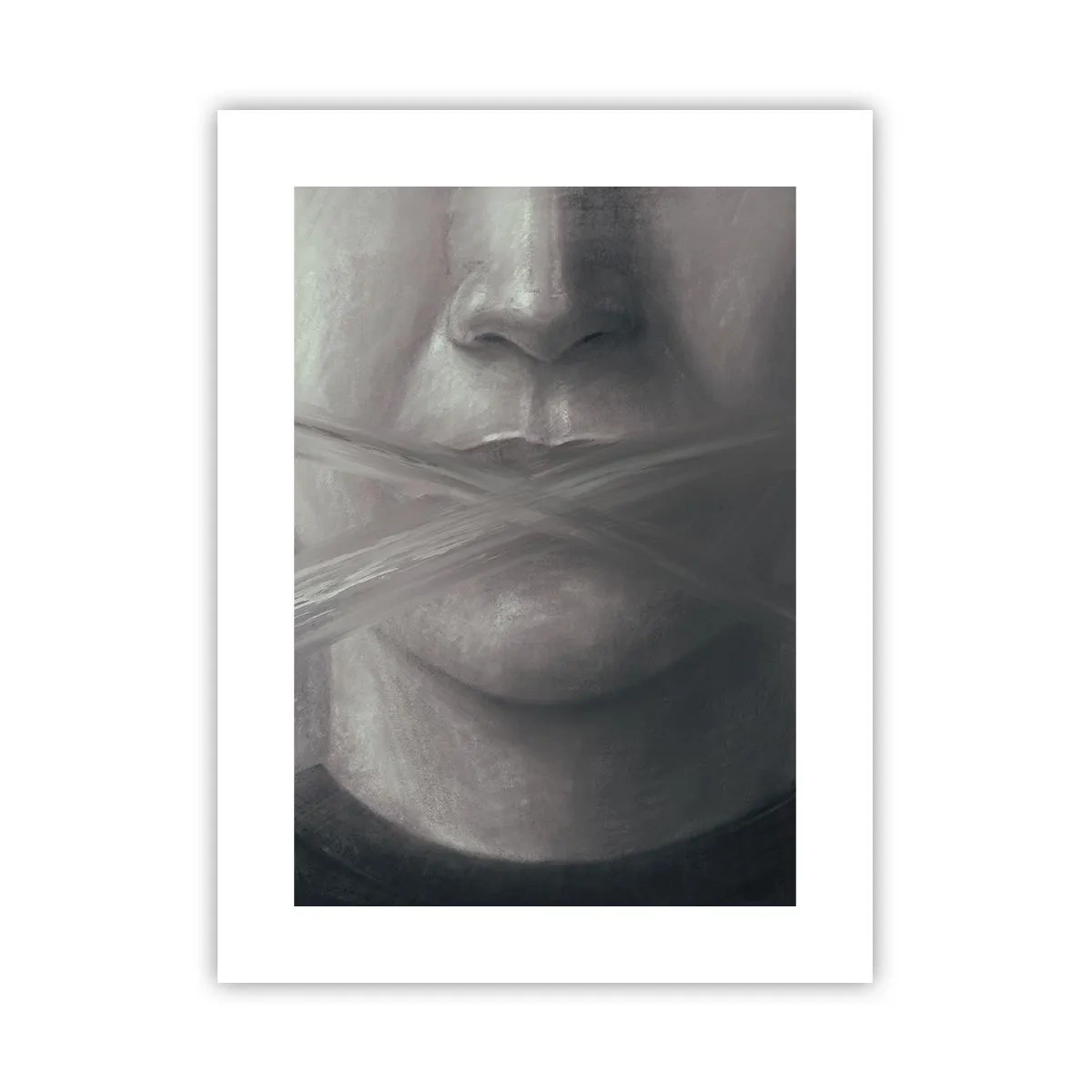 Pôster - Nem uma palavra - 30x40 cm