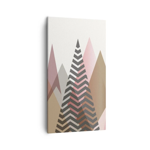 Quadro em tela - Vista piramidal - 45x80 cm