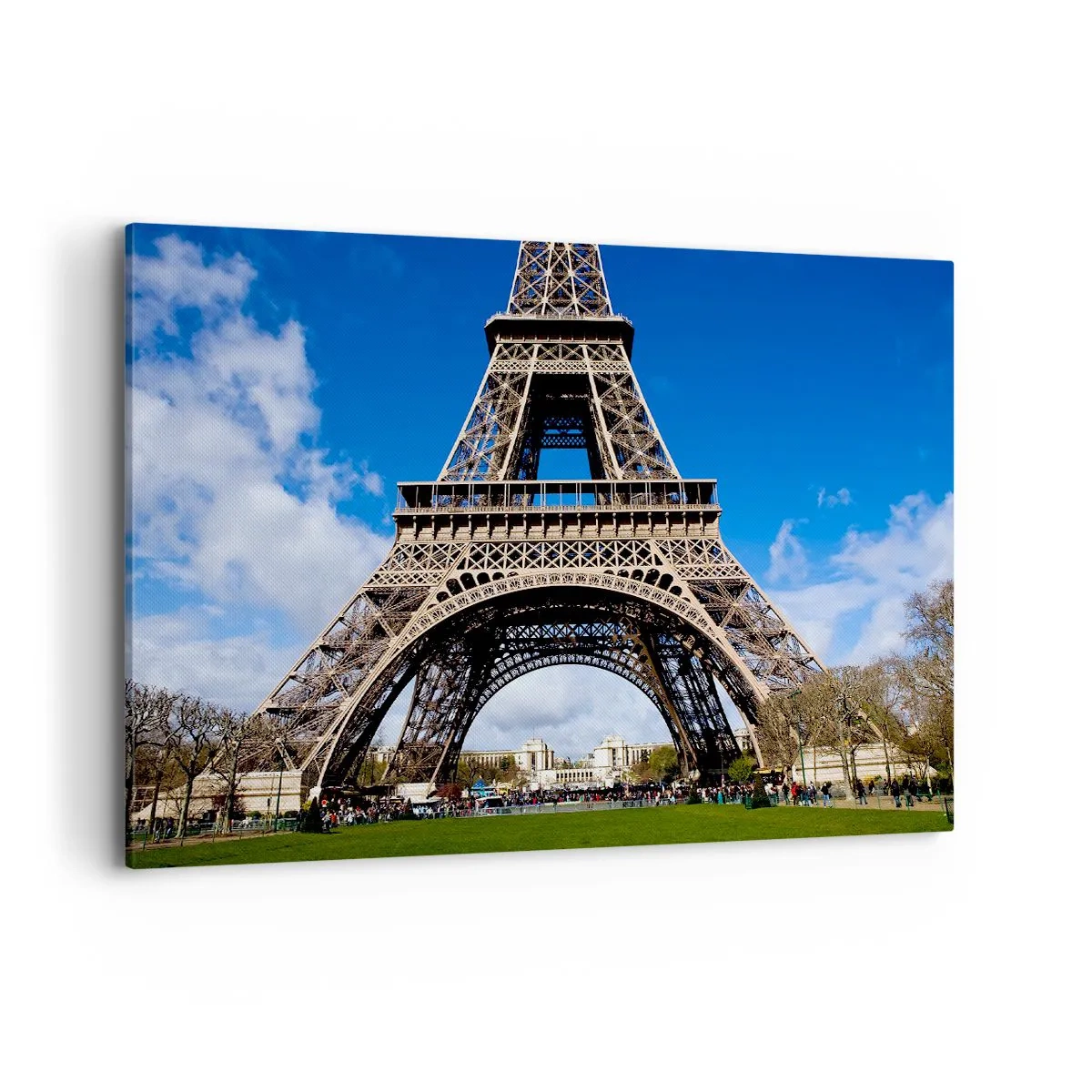 Quadro em tela - Toda Paris aos seus pés - 100x70 cm