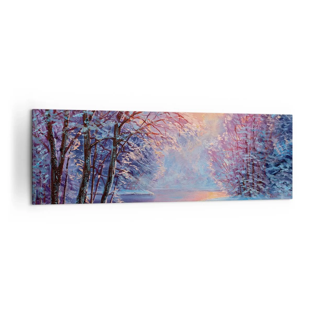 Quadro em tela - Cores do inverno - 160x50 cm