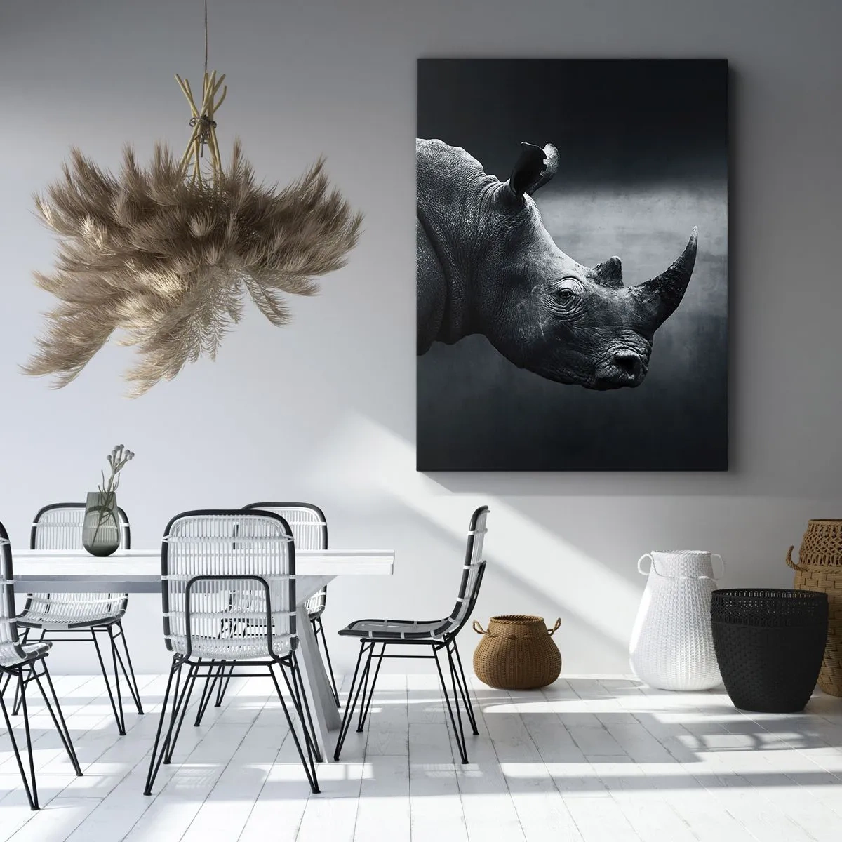 Quadro em tela - Perfil direito - 50x70 cm