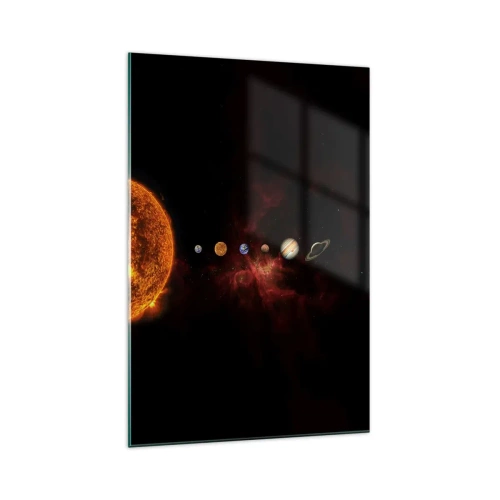 Quadro em vidro - Nosso bairro - 70x100 cm
