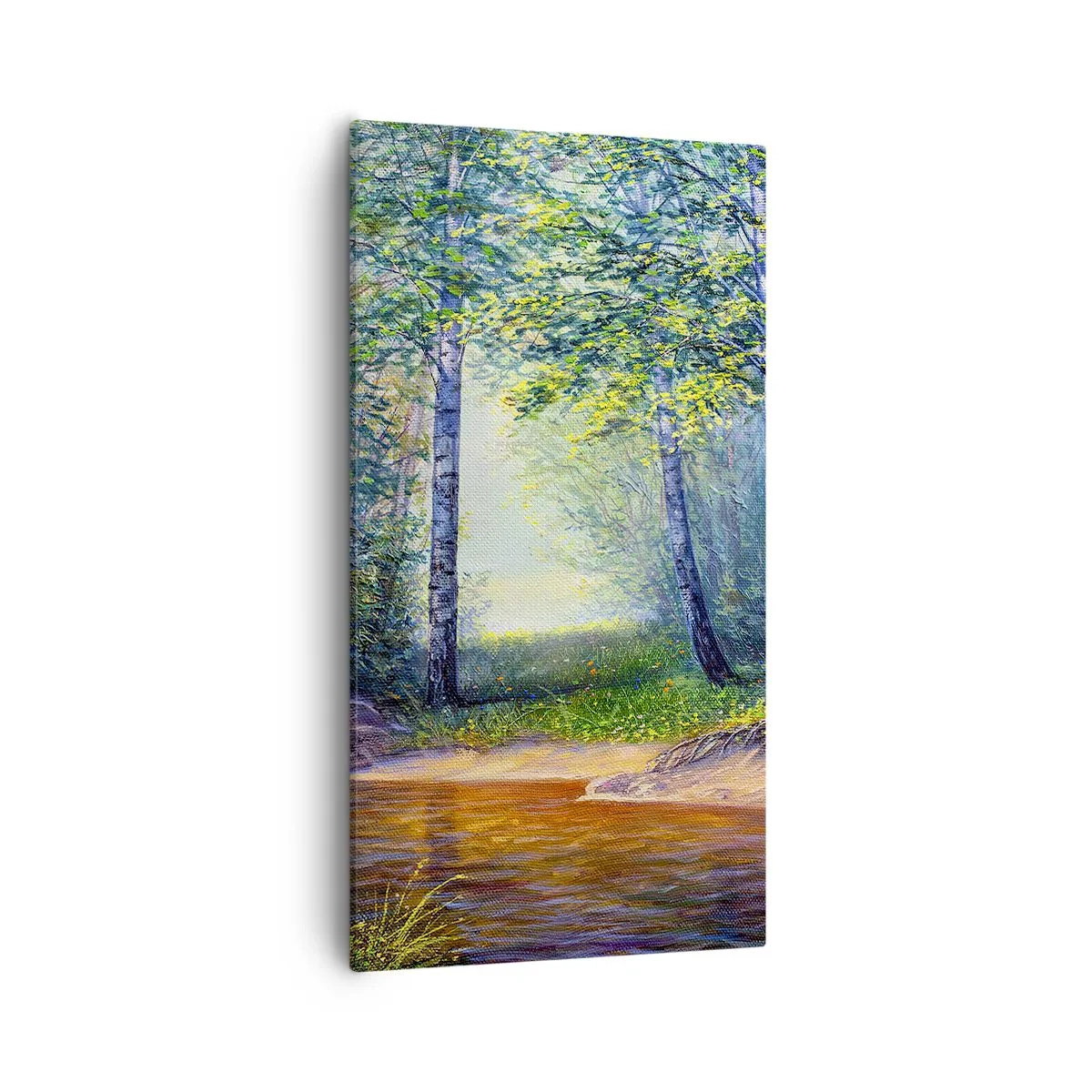 Quadro em tela - Cenário idílico - 55x100 cm