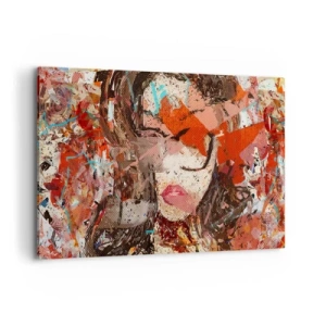 Quadro em tela - Ninguém realmente me conhece  - 120x80 cm
