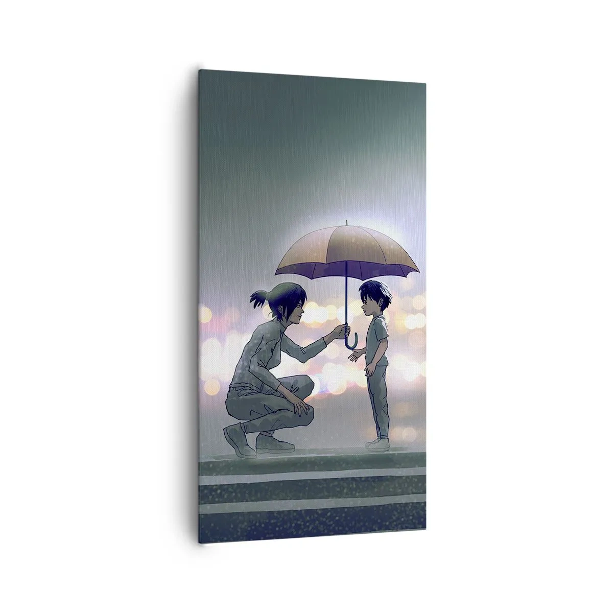 Quadro em tela - Está tudo bem agora - 65x120 cm