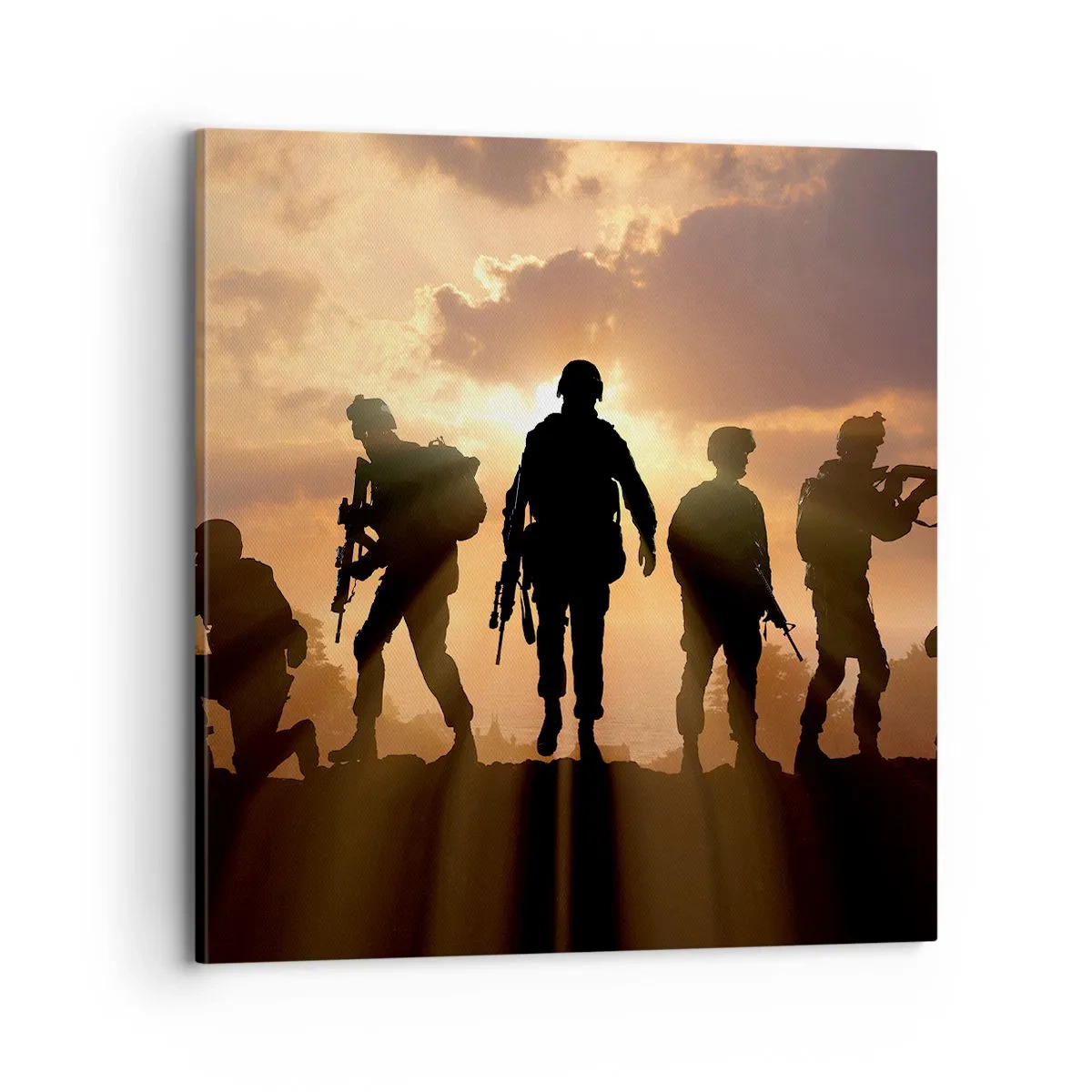 Quadro em tela - Brothers in arms - 70x70 cm