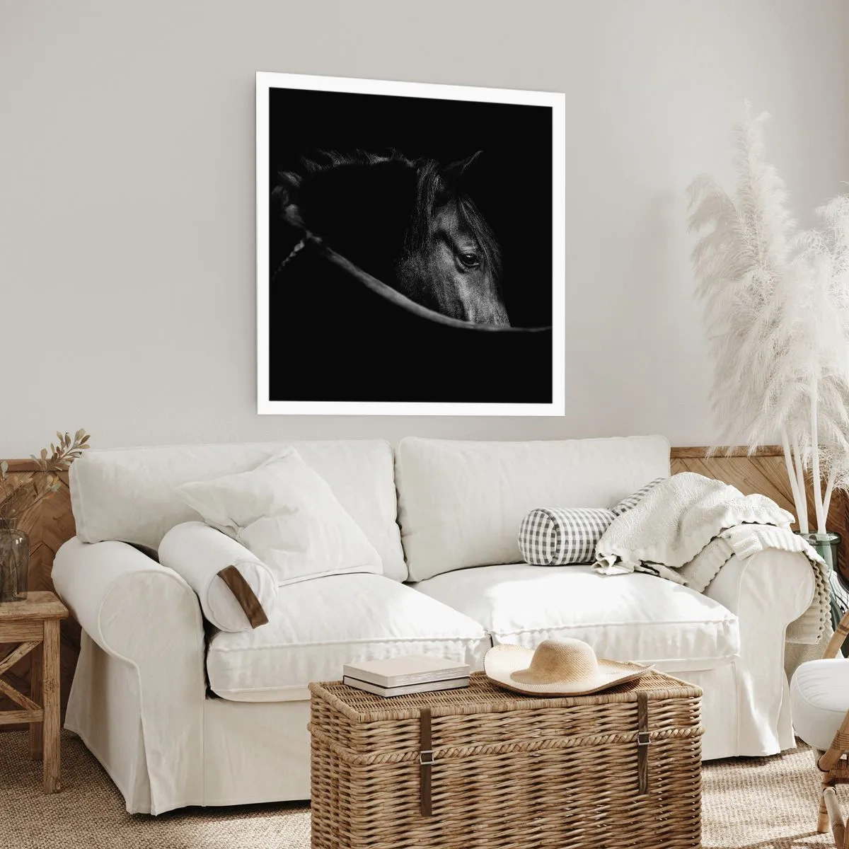 Pôster - Príncipe Negro - 40x40 cm