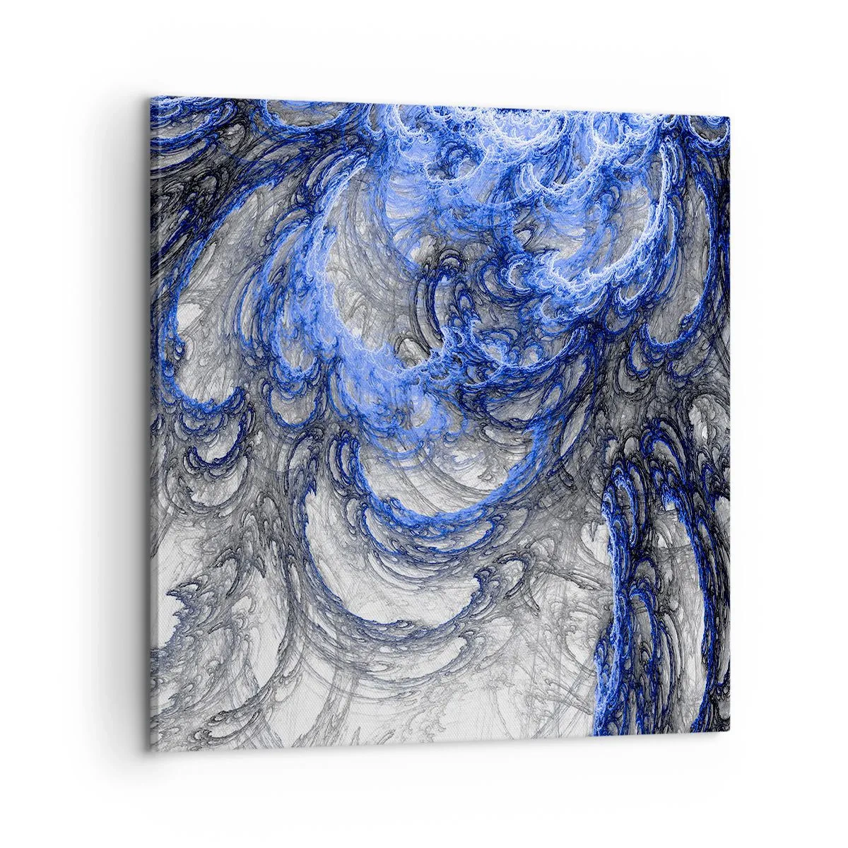 Quadro em tela - O nascimento de uma onda - 60x60 cm